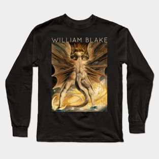 William Blake - The Red Dragon Long Sleeve T-Shirt